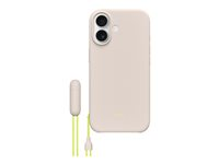 Beats - Baksidedeksel for mobiltelefon - med stativ - MagSafe-samsvar - polykarbonat - lime stone - for iPhone 17 MGTL4LL/A